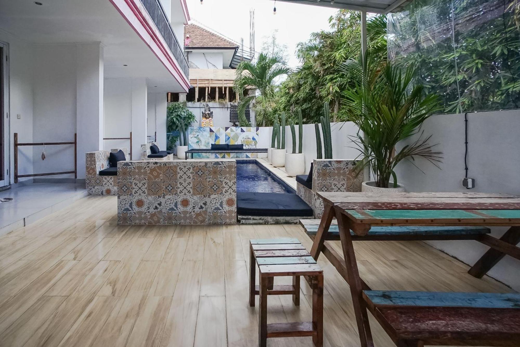 Margarita Surf Hostel Canggu Kültér fotó